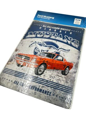 FORD MUSTANG METAL SIGN - Image 2